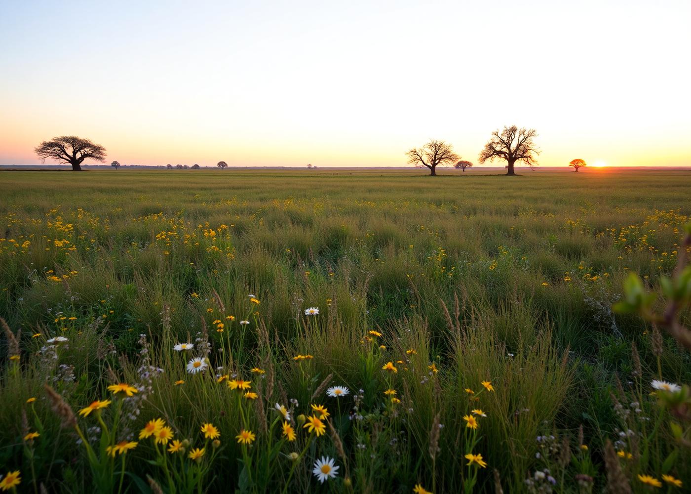 Quiet natural setting evoking a supportive community environment